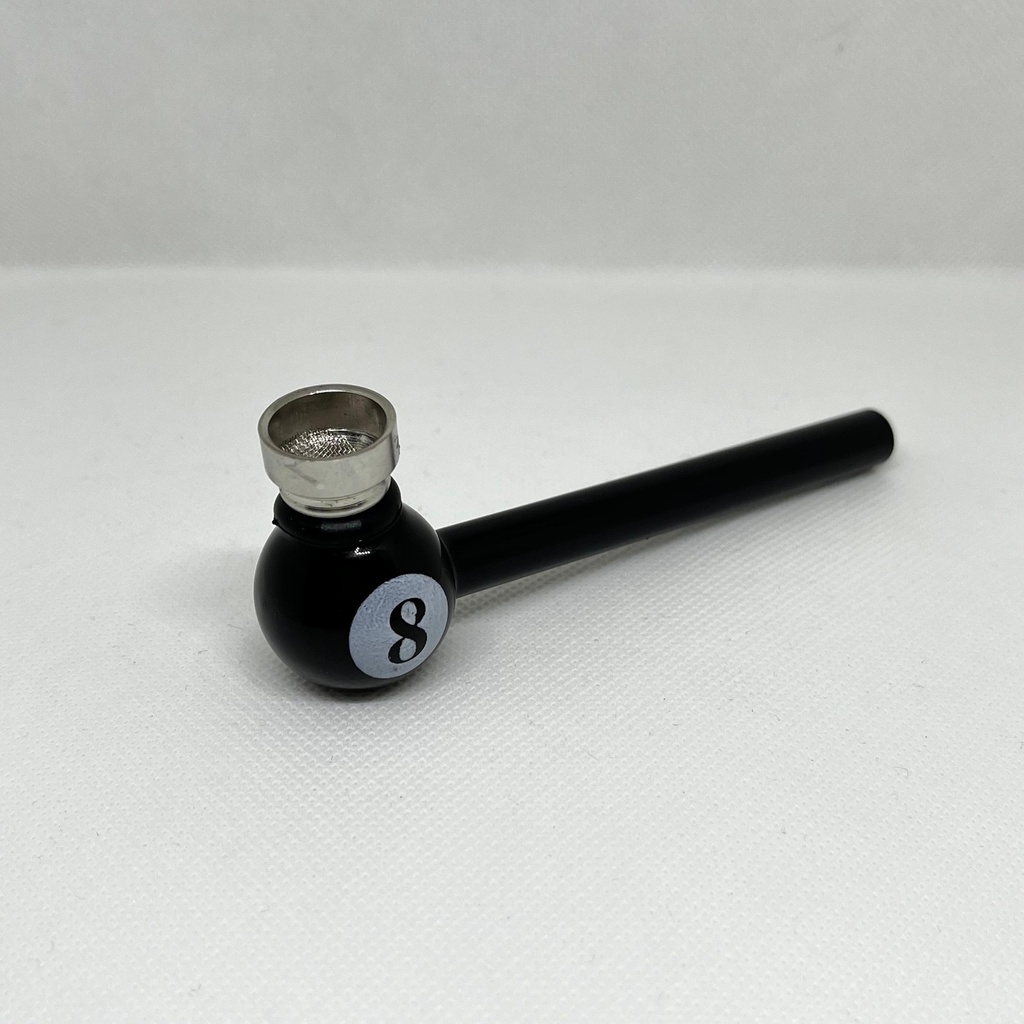 PIPA VARIOS VIDRIO BOLA 8