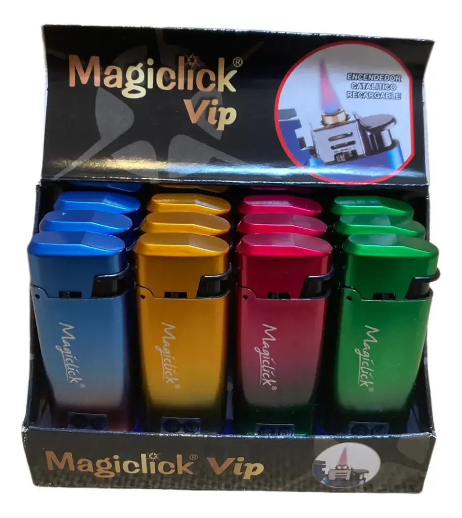 ENCENDEDOR MAGICLICK CATALITICO VIP SOLIDO 