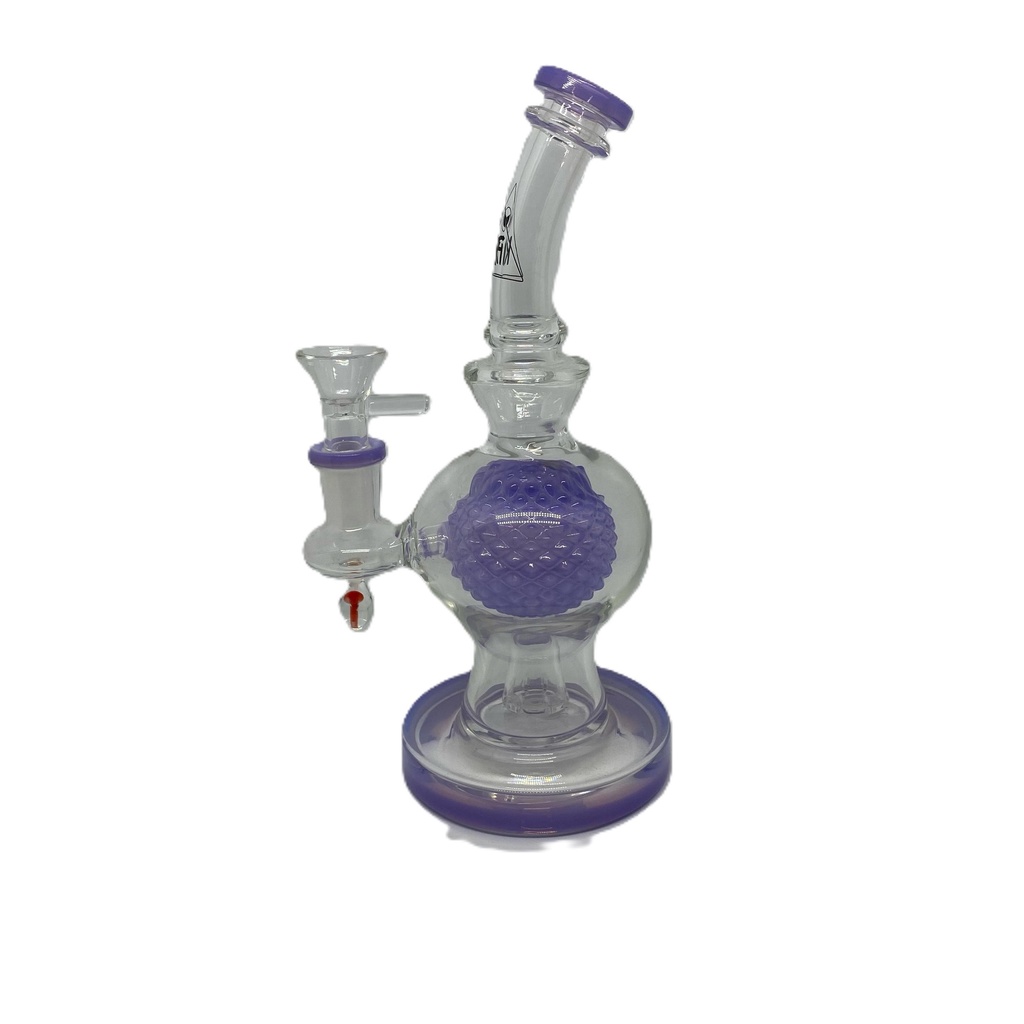 BONG KIF VIDRIO 14MM LILA 21CM