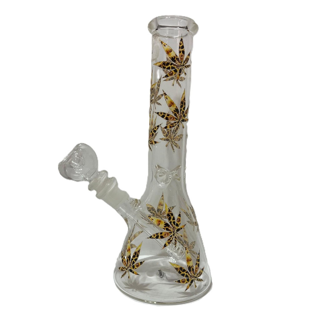 BONG ATOMIC LEAF GLOW IN THE DARK