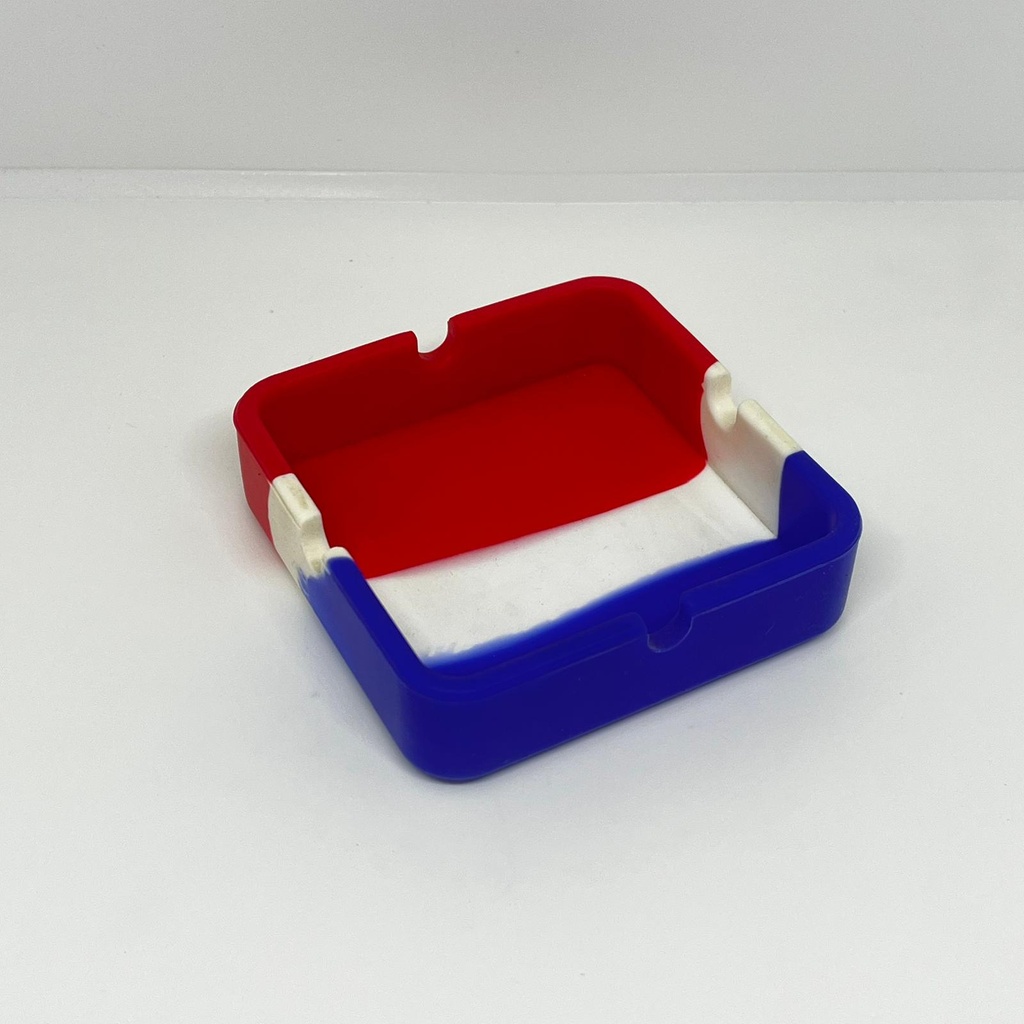 CENICERO ZEUS SILICONA CUADRADA 