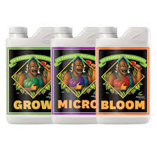 FERTILIZANTE ADVANCED COMBO X3 GROW, BLOOM, MICRO 500ML