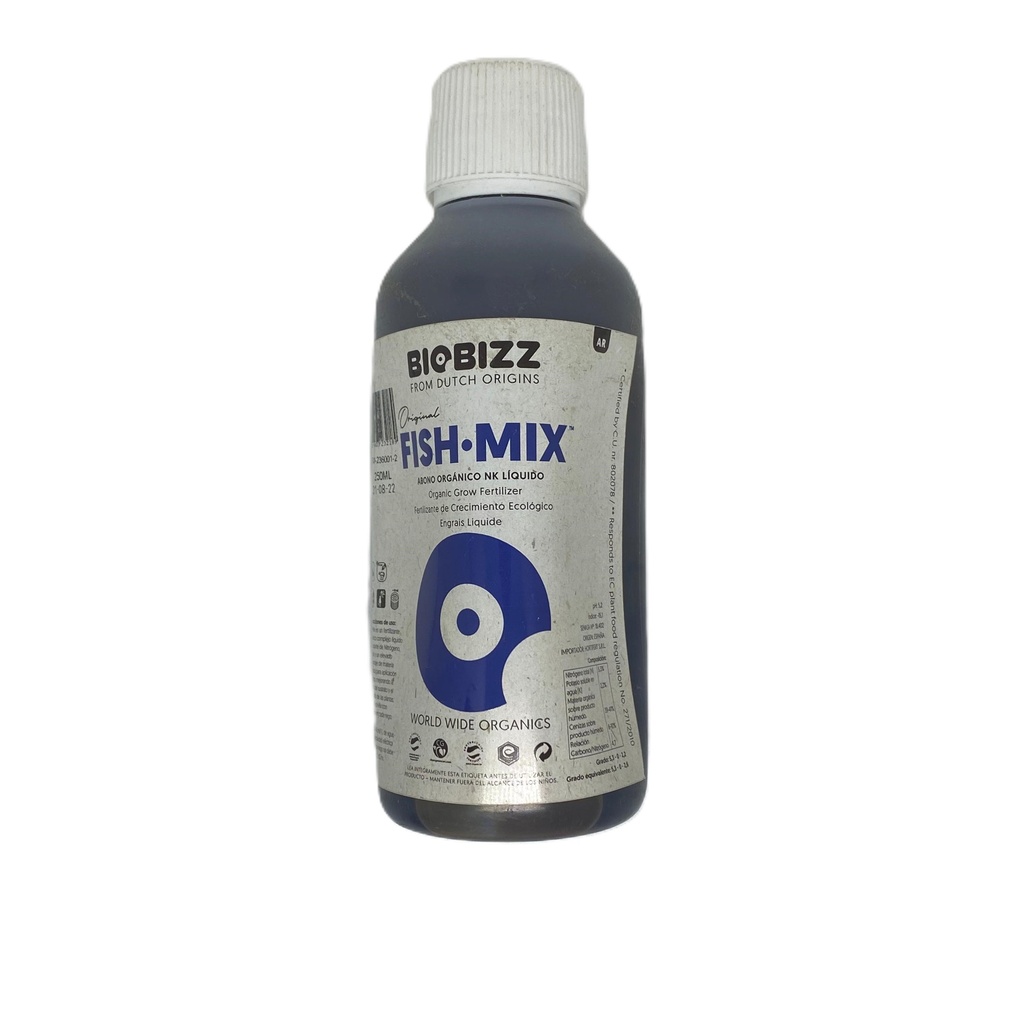 FERTILIZANTE BIOBIZZ FISHMIX 250ML