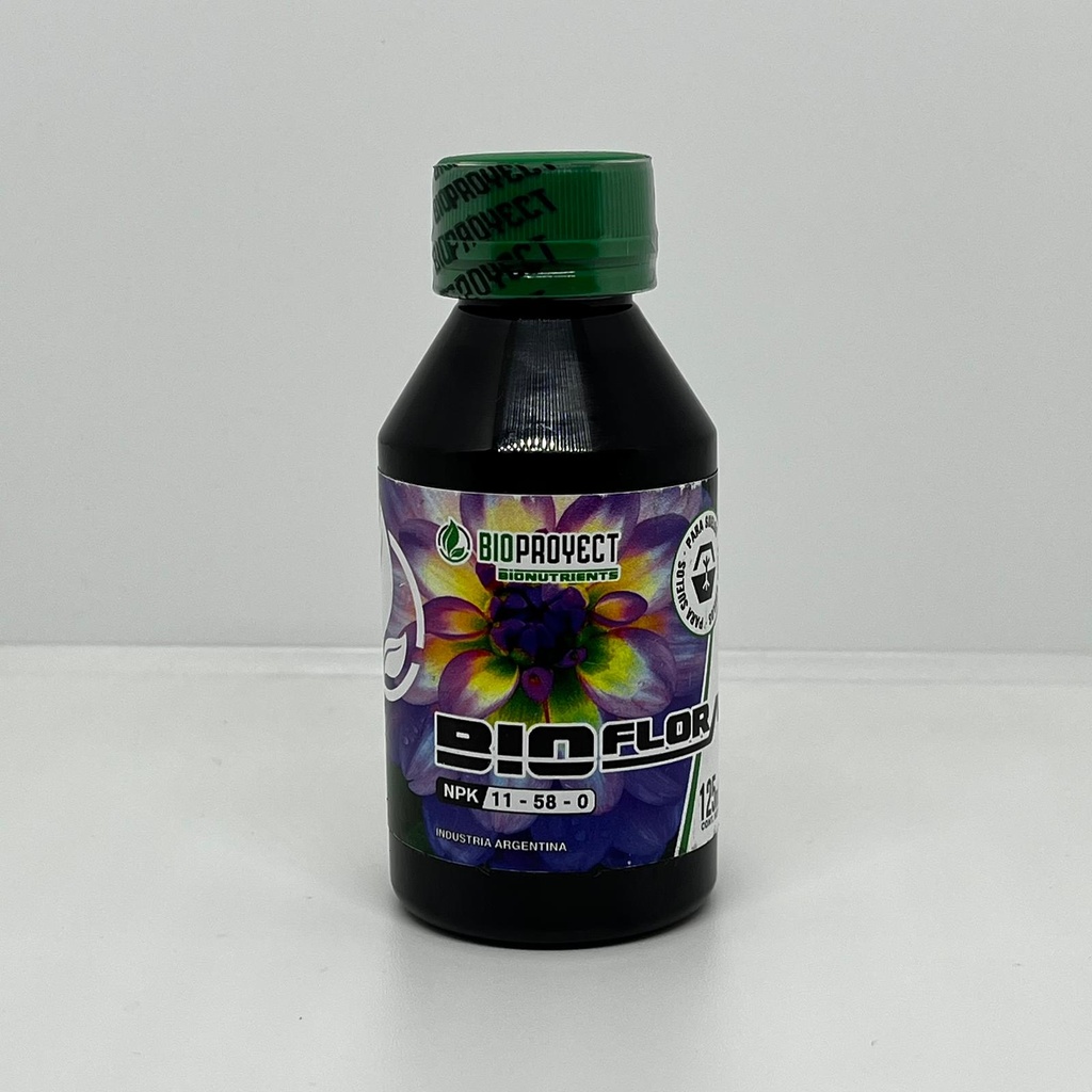 FERTILIZANTE BIOPROYECT BIO FLORA 125ML