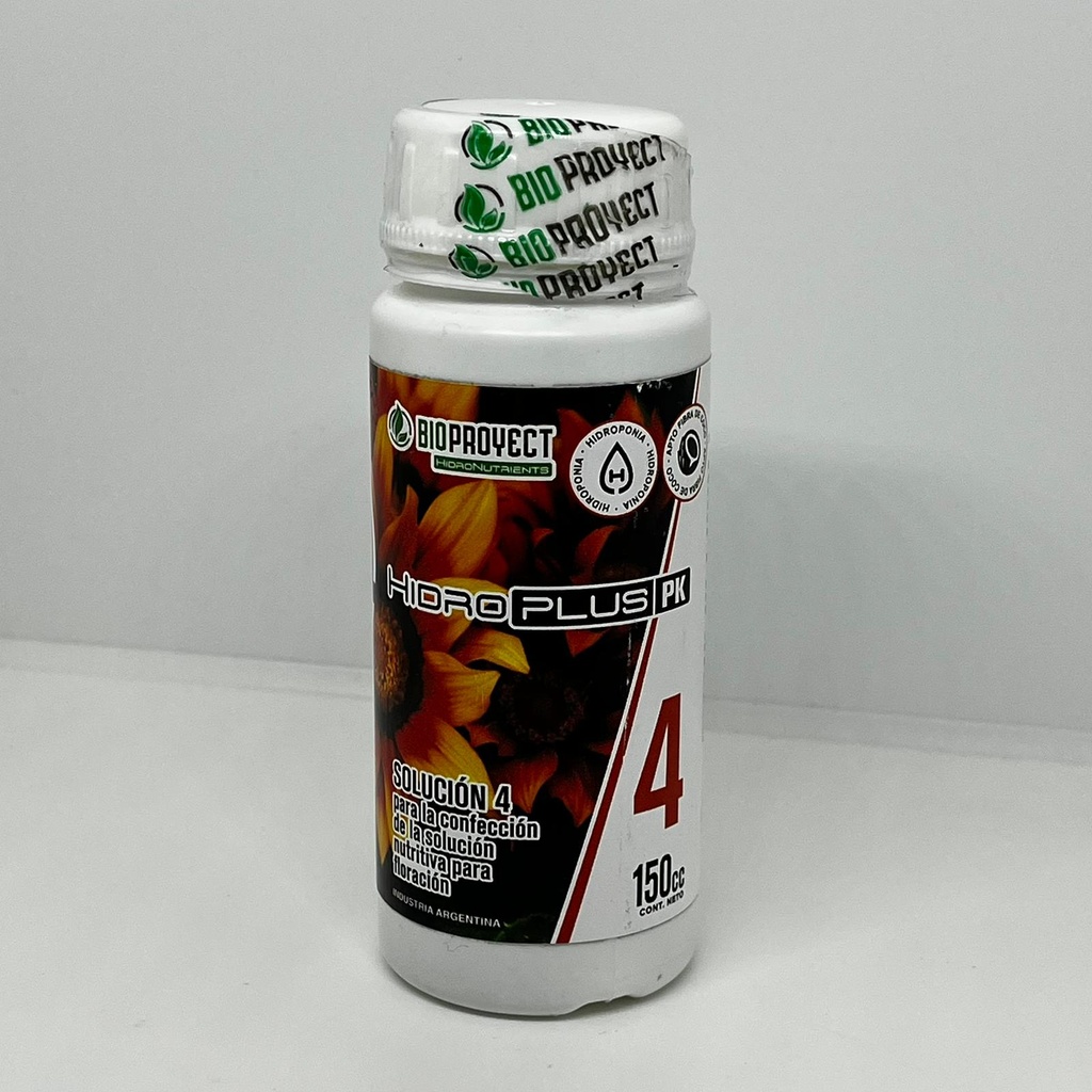FERTILIZANTE BIOPROYECT HIDRONUTRIENTES 4 150ml