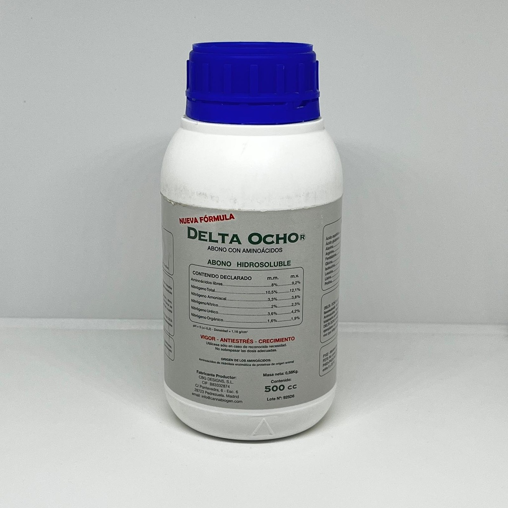 FERTILIZANTE CBG DELTA OCHO 500ML