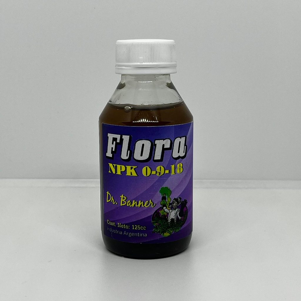 FERTILIZANTE DR BANNER FLORA 125ML