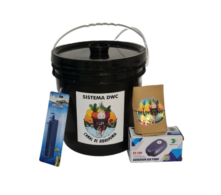 BALDE HIDROPONIA CANAL HIDROPONIA 10L