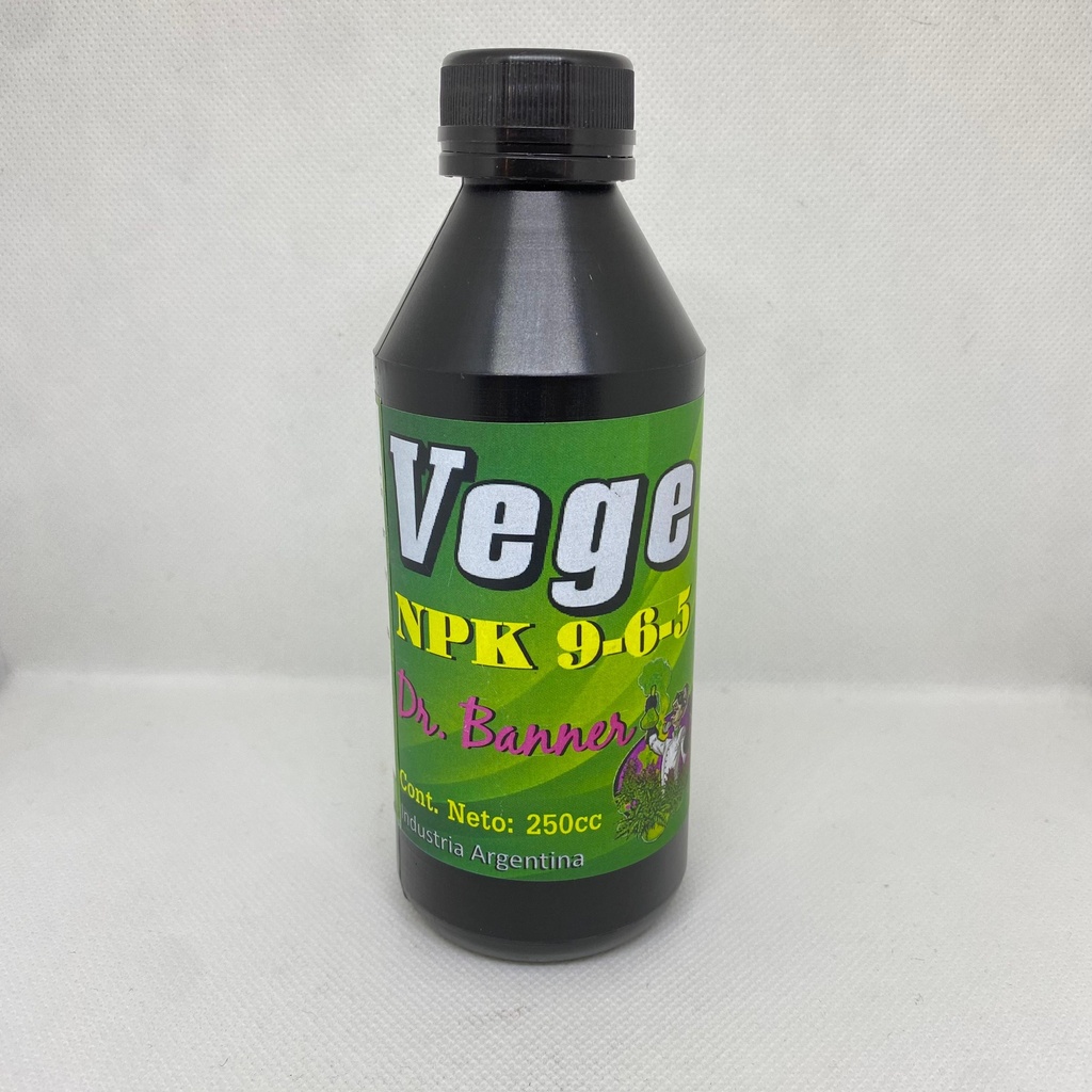 FERTILIZANTE DR BANNER VEGE 250ML