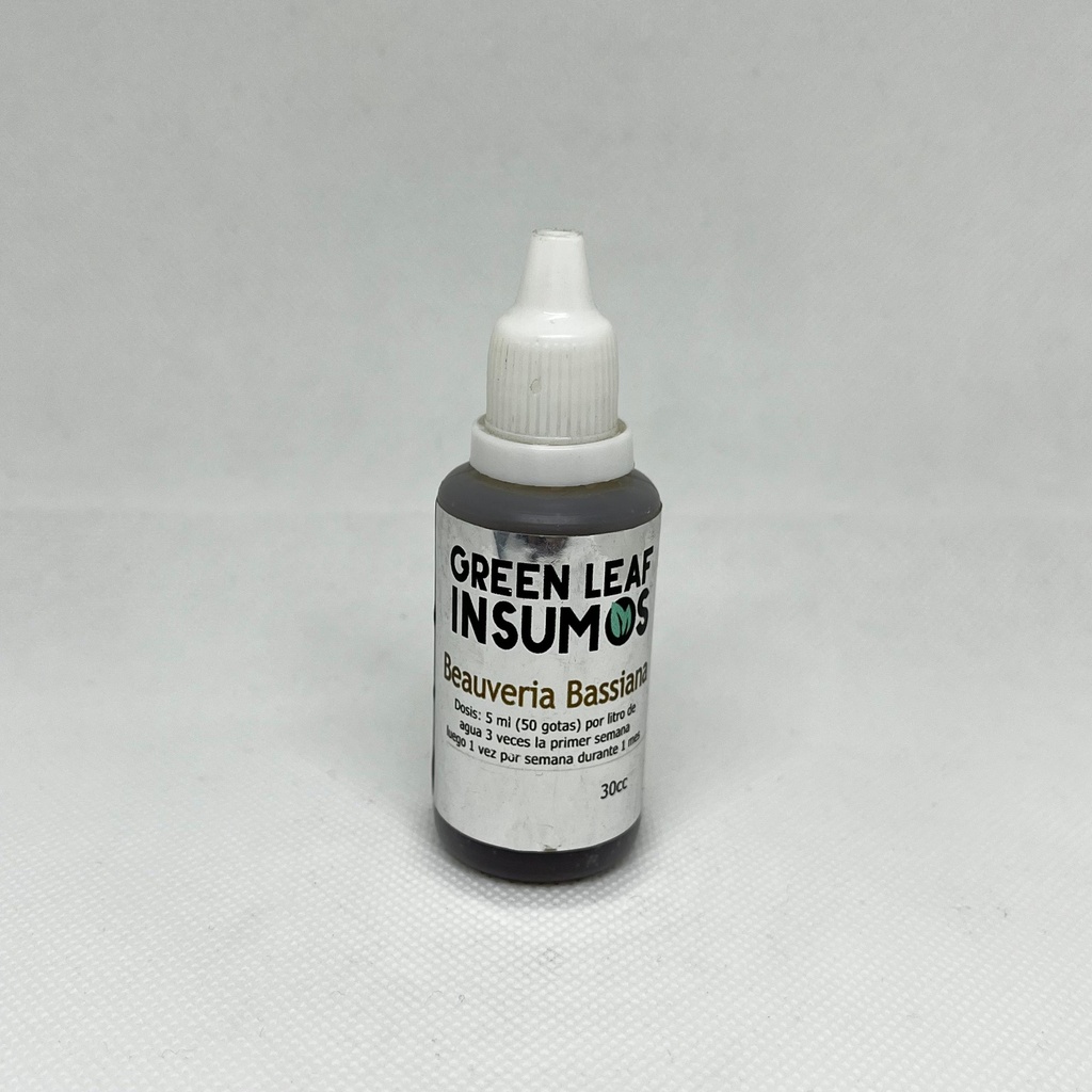 FERTILIZANTE GREEN LEAF BEAUVERIA BASSIANA  30CC