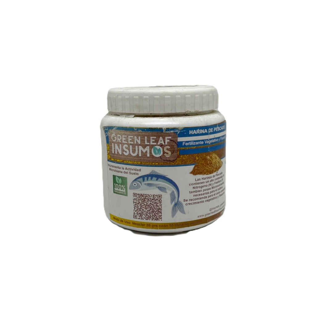 FERTILIZANTE GREEN LEAF HARINA PESCADO 100CC