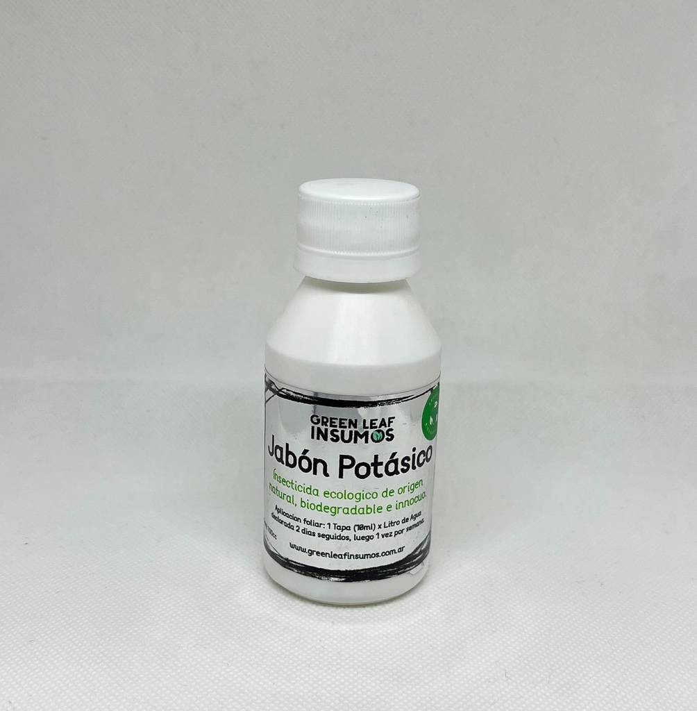 FERTILIZANTE GREEN LEAF JABON POTASICO 100CC