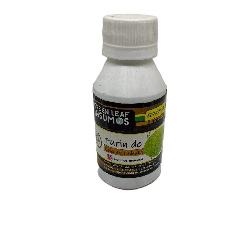 FERTILIZANTE GREEN LEAF PURIN DE COLA CABALLO 100CC