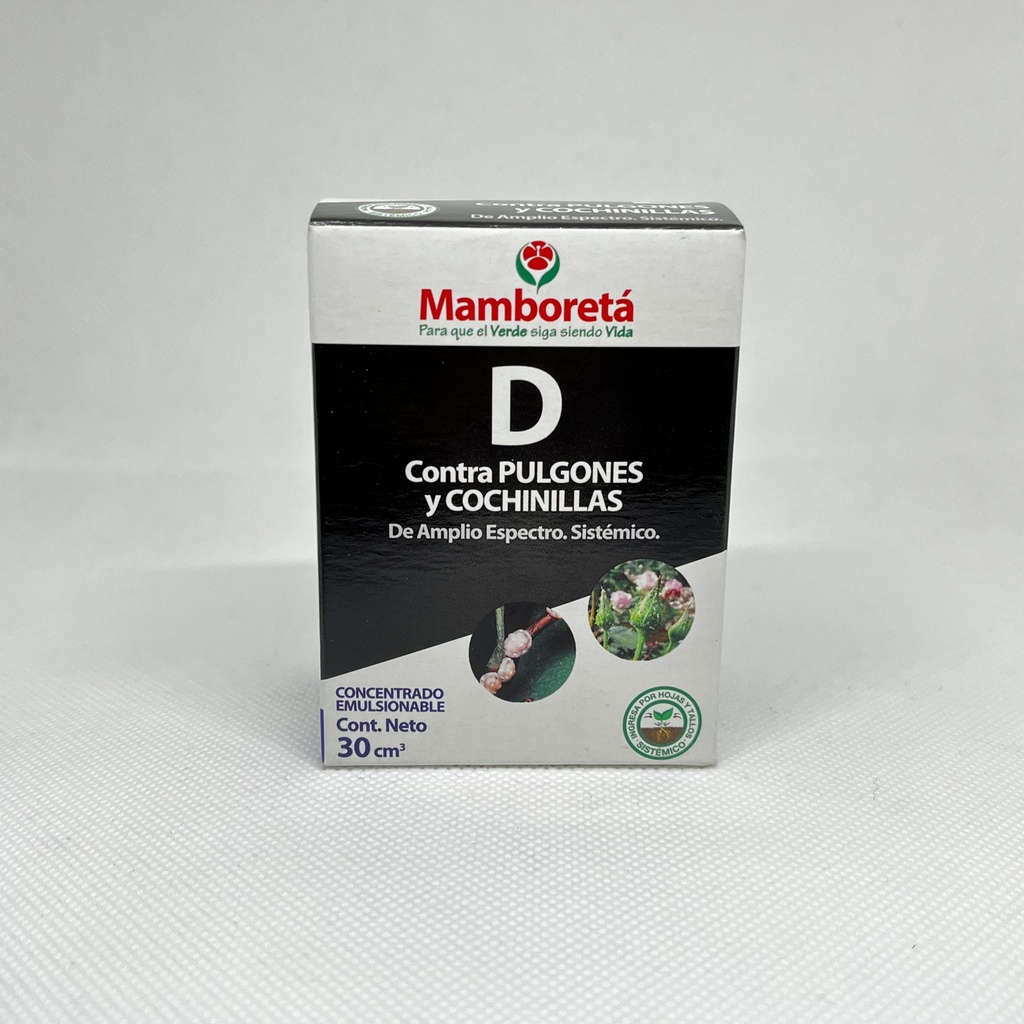FERTILIZANTE MAMBORETA D CONTRA PULGONES 30ML