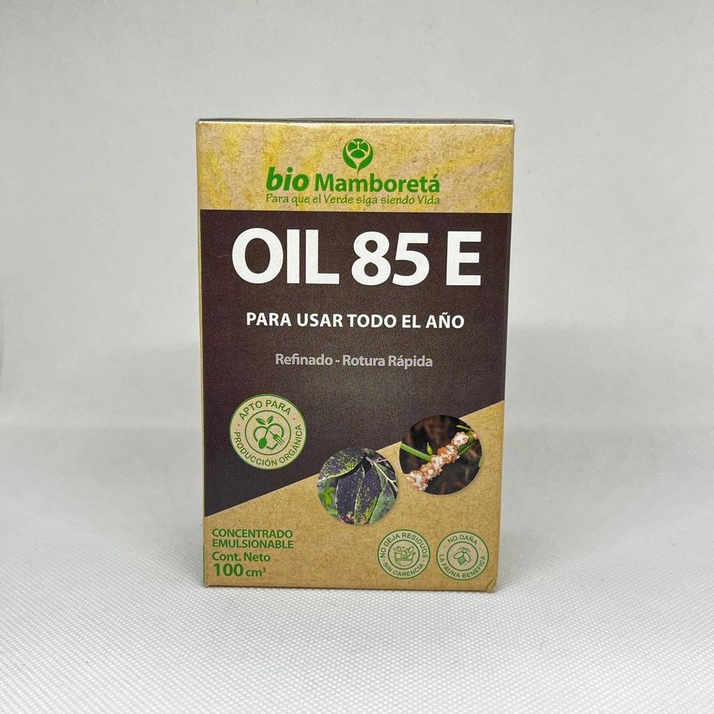 FERTILIZANTE MAMBORETA OIL 85 E PARA PLAGAS 100ML