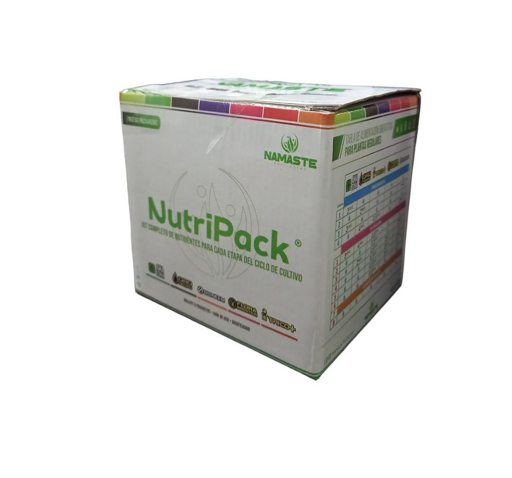 FERTILIZANTE NAMASTE NUTRI PACK KIT COMPLETO
