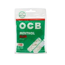 FILTROS OCB SLIM MENTHOL X150