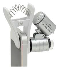 LUPA VARIOS X60 CON PINZA Y LUZ