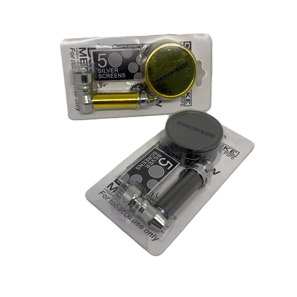 PIPA DYK CON PICA DORADO/PLATEADO + REJILLAS