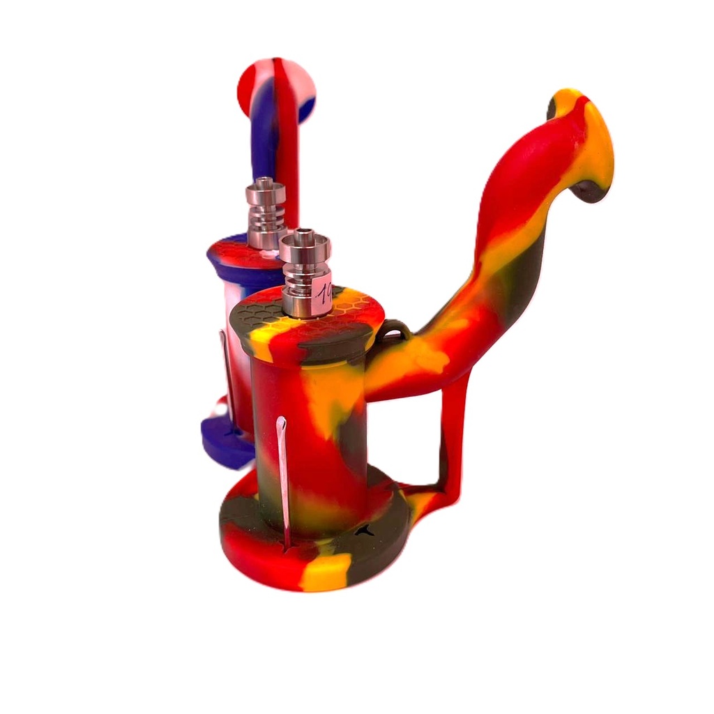 BONG SILICONA CON PUNTA DE TITANIO