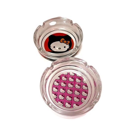 [1363] CENICERO VARIOS VIDRIO KITTY 