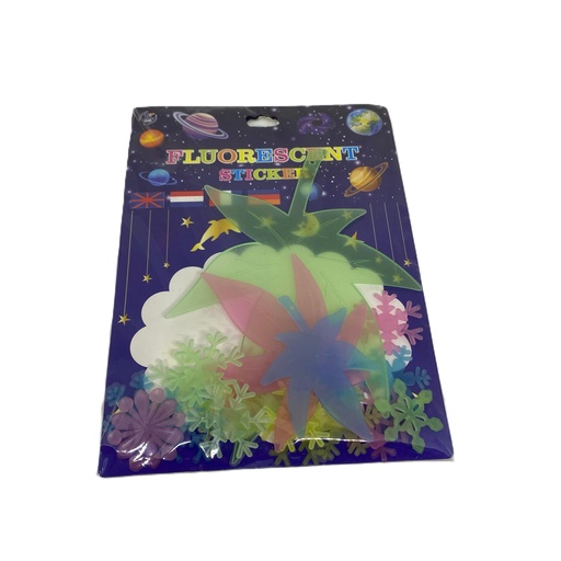 [2256] CHALAS VARIOS FLUORESCENTE BRILLANTE