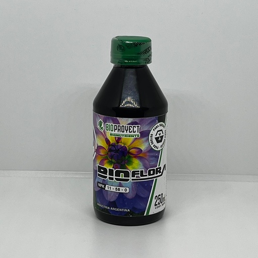 [1514] FERTILIZANTE BIOPROYECT BIO FLORA 250ML