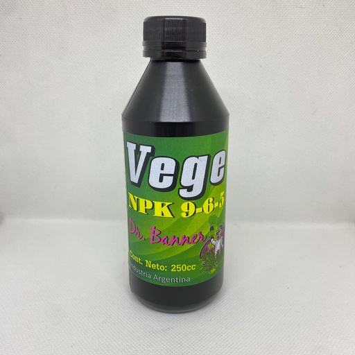 [1534] FERTILIZANTE DR BANNER VEGE 250ML
