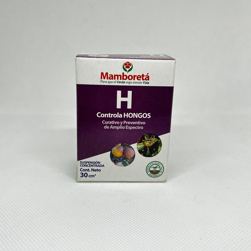 [2501] FERTILIZANTE MAMBORETA H CONTROLA HONGOS 30GR