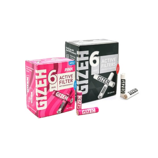 [2608] FILTROS GIZEH CARBON ACTIVADO X5 (SUELTOS)