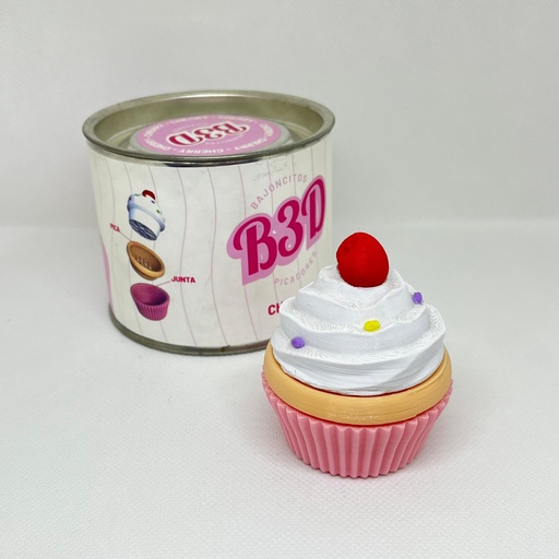 [1871] PICA B3D 3P CUPCAKE 3D MUFIN
