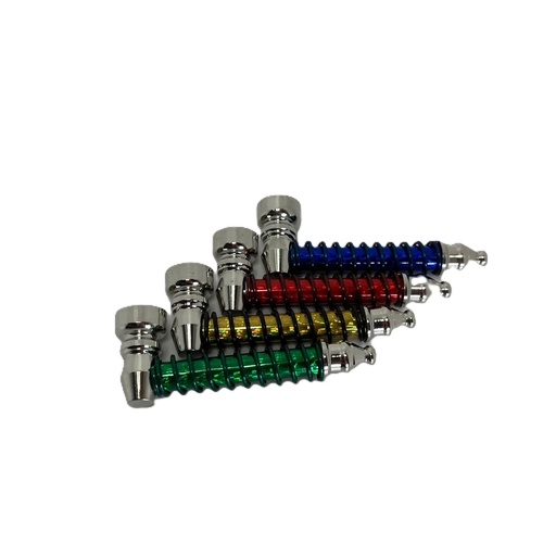 [1969] PIPA VARIOS METAL ESPIRAL NEGRO